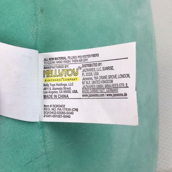 Squishmallow Squish Doos Kennedy Unicorn Plush Pillow Rainbow Hair Tail 17" - Picture 9 of 13